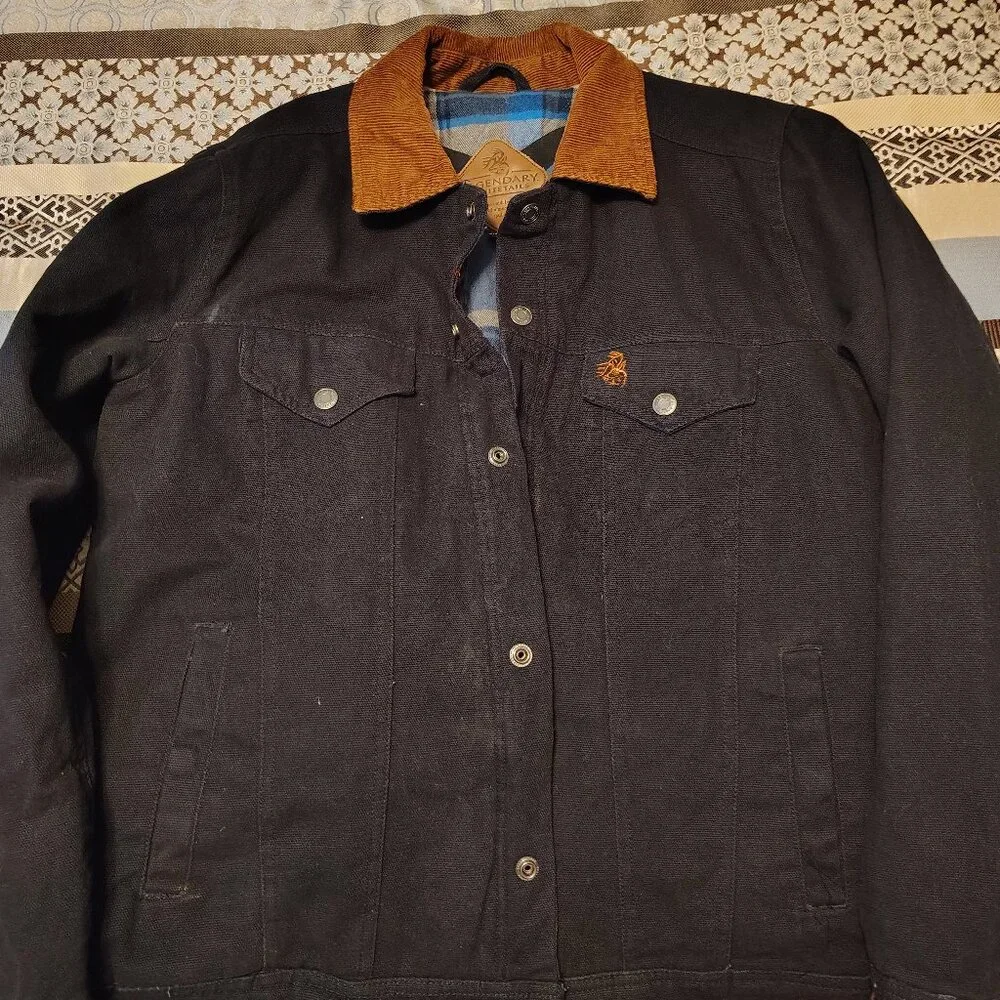 Legendary Whitetails Men's Concealed Carry Hideout Flannel Canvas Lined Jacket - Picture 1 of 6